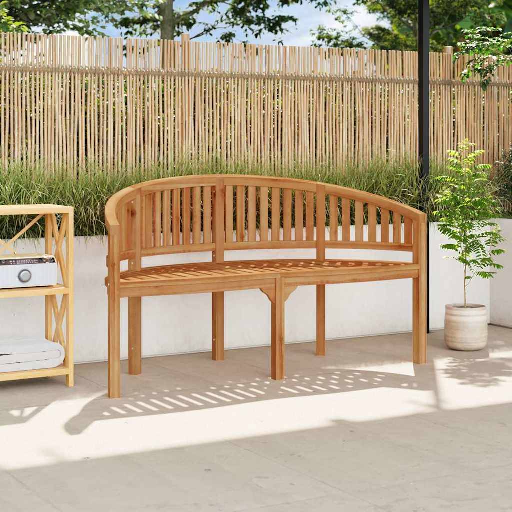 PANGIVO - Banc de jardin teck naturel 151 x 60 x 86 cm - PANGIVO - Image 1