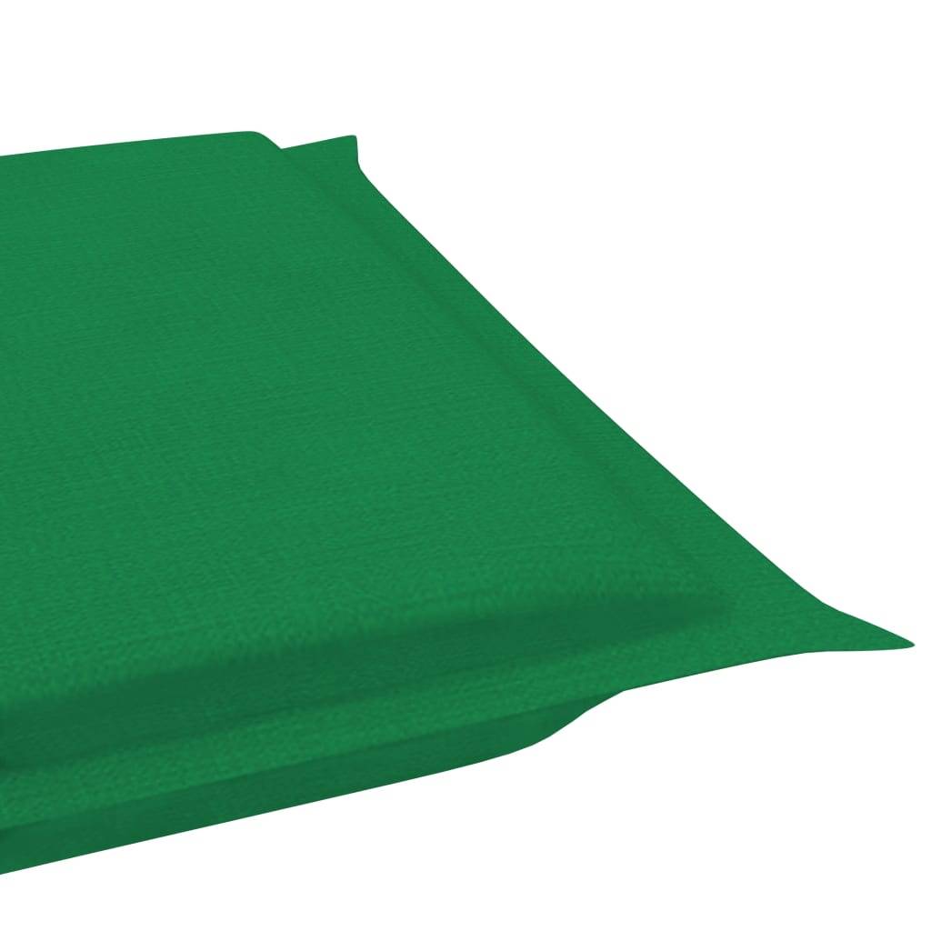 Helloshop26 - Transat chaise longue bain de soleil lit de jardin terrasse meuble d'extérieur à bascule 180 cm avec coussin bois de teck solide - Imagen 8