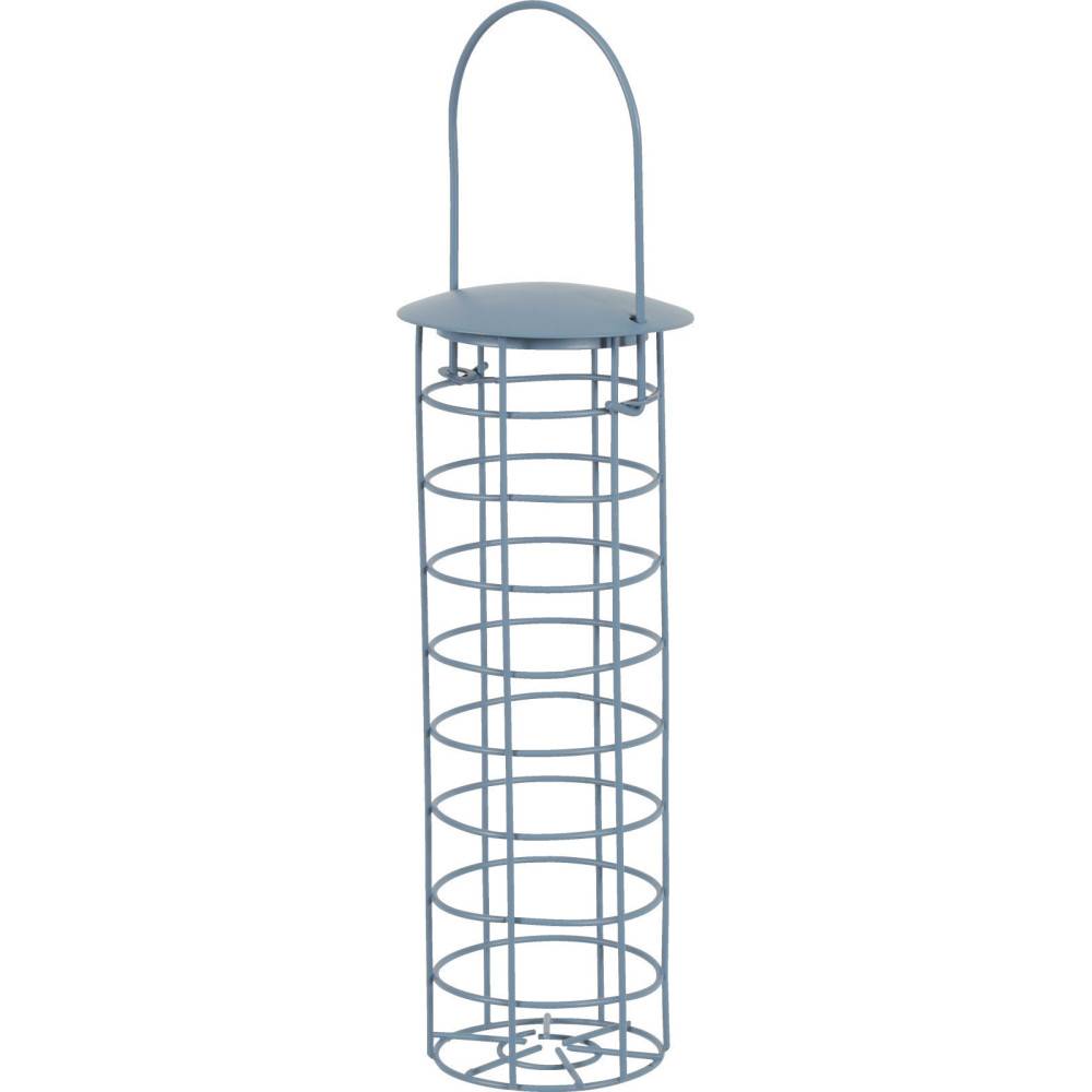 Distributeur à boules de graisse bleu, ø 9 x 32 cm pour oiseaux. - Image 1
