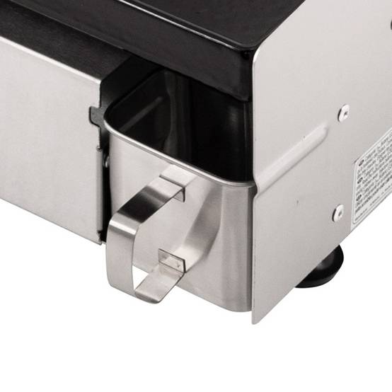 Somagic - Plancha à gaz avec 2 brûleurs - SOMAGIC - Inox - Argent - Image 10