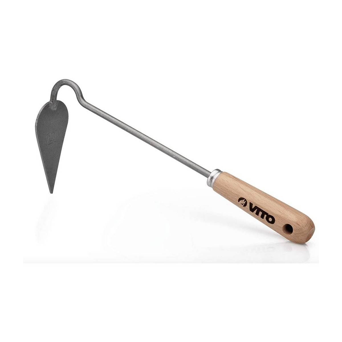 Kit 3 outils de jardin Manche bois Inox et Fer forgés à la main Haute qualité VITO - Imagen 3