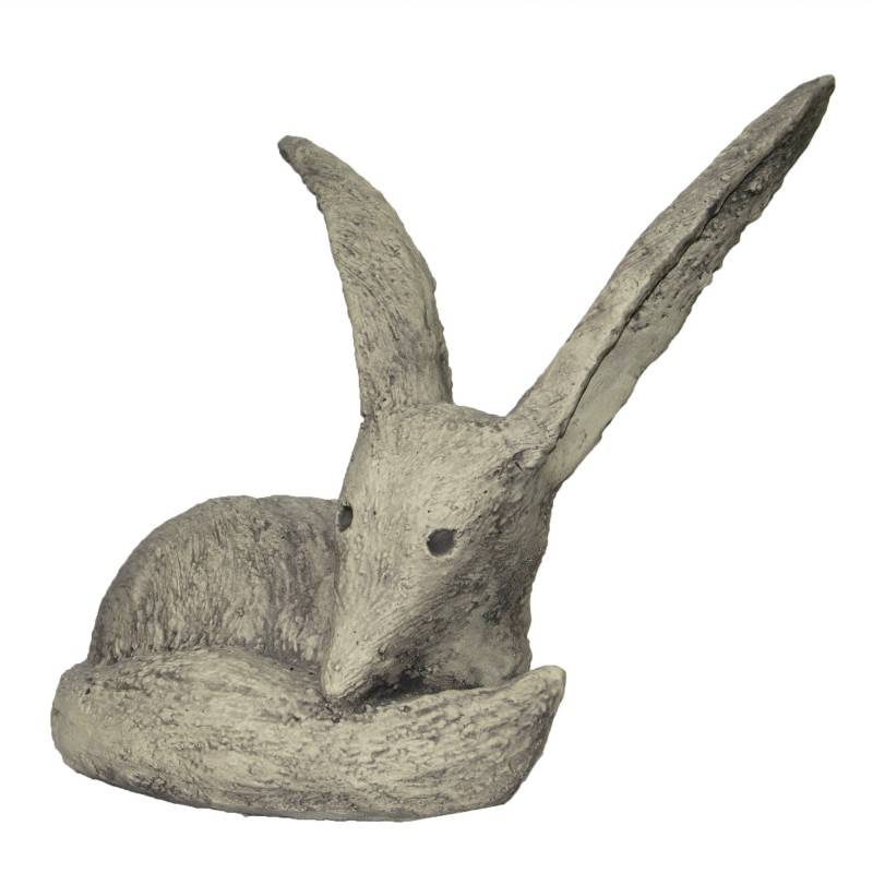 Jardinex - Statue de jardin "Le Renard" du Petit Prince - Gris clair 45 cm - Jardinex - Imagen 8