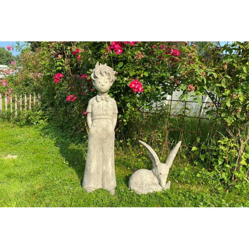 Figurine Le Petit Prince Et Le Renard - Statue Enesco - Édition Livre