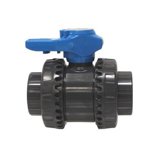 Vanne pvc fip double union à coller 50mm VIB50C Fip - Imagen 1