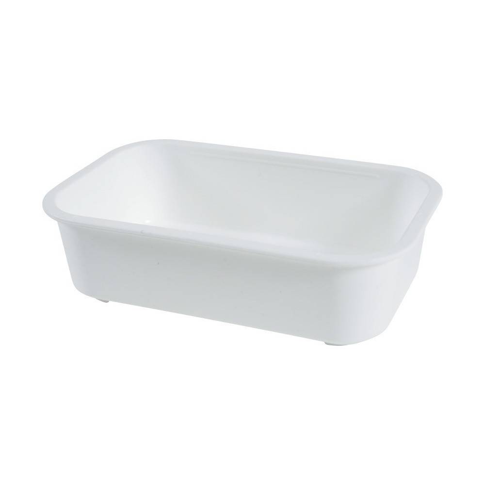 Zolux - Bañera interior blanca para aves de jaula - Imagen 1