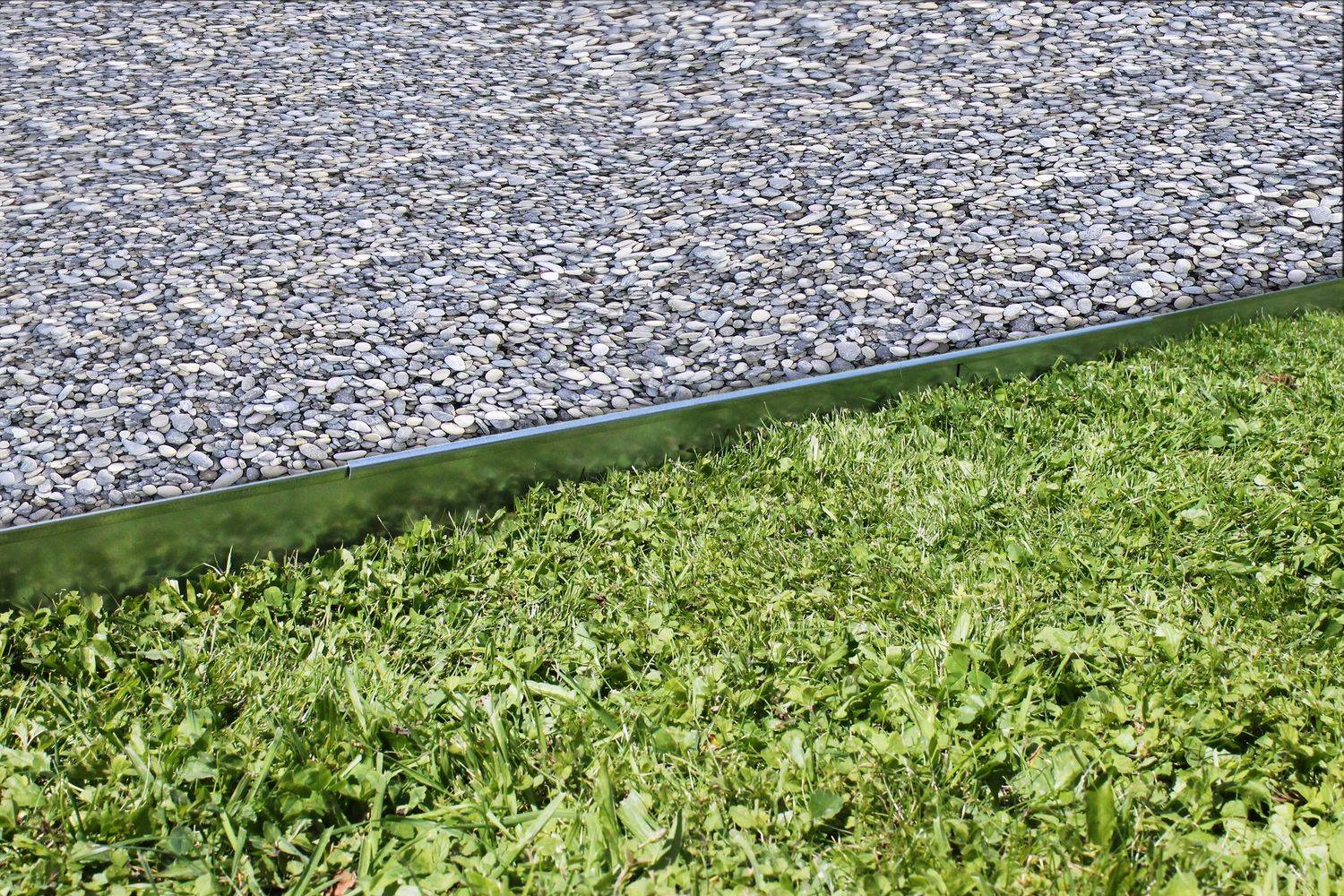 Green-Split - Bordure de Jardin en métal, Bordure Jardin Hauteur 13,5 cm, Longueur 120 cm, Marron, 10 Pièce, Green-split - Imagen 3