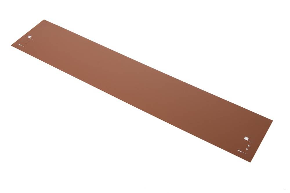 Green-Split - Bordure de Jardin en métal, Bordure Jardin Hauteur 13,5 cm, Longueur 120 cm, Marron, 10 Pièce, Green-split - Imagen 1