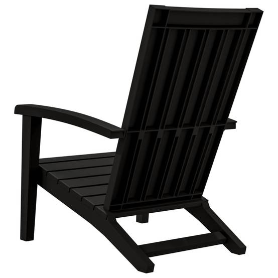PANGIVO - Chaises de jardin Adirondack noir polypropylène 63 x 85 x 93 cm (lot de 2) - PANGIVO - Image 6