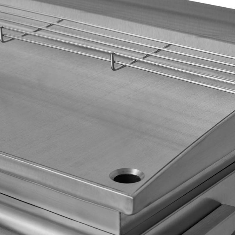 Brasero - Plancha électrique Silvia IIG Inox - BRASERO - Plaque inox 67 x 34 cm - 2800 W - Jusqu'à 10 convives - Image 3