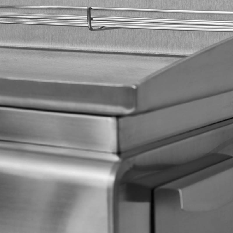 Brasero - Plancha électrique Silvia IIG Inox - BRASERO - Plaque inox 67 x 34 cm - 2800 W - Jusqu'à 10 convives - Image 9