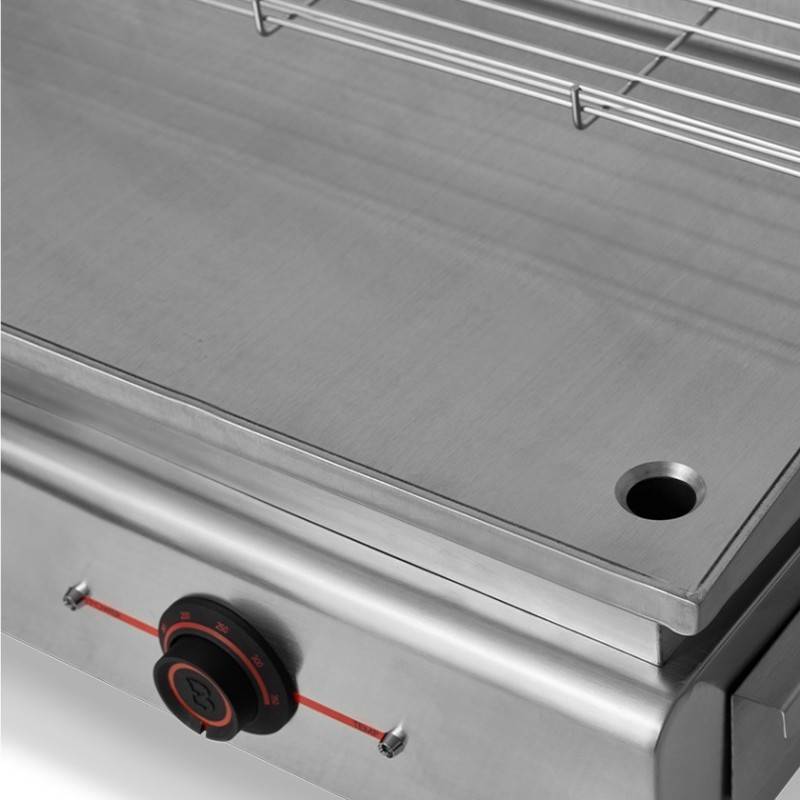 Brasero - Plancha électrique Silvia IIG Inox - BRASERO - Plaque inox 67 x 34 cm - 2800 W - Jusqu'à 10 convives - Image 8