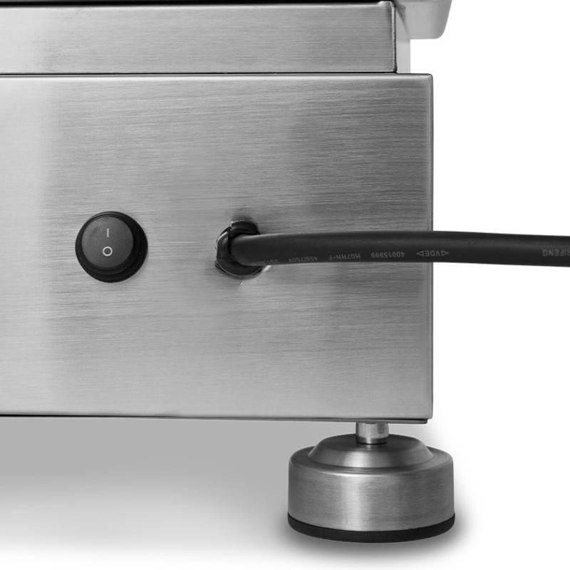 Brasero - Plancha électrique Silvia IIG Inox - BRASERO - Plaque inox 67 x 34 cm - 2800 W - Jusqu'à 10 convives - Image 7