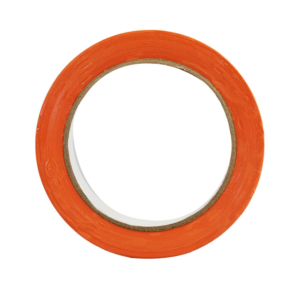 Ruban adhésif PVC orange bâtiment 50 mm x 33 m - 1 rouleau adhésif de chantier orange TECPLAST - Imagen 5