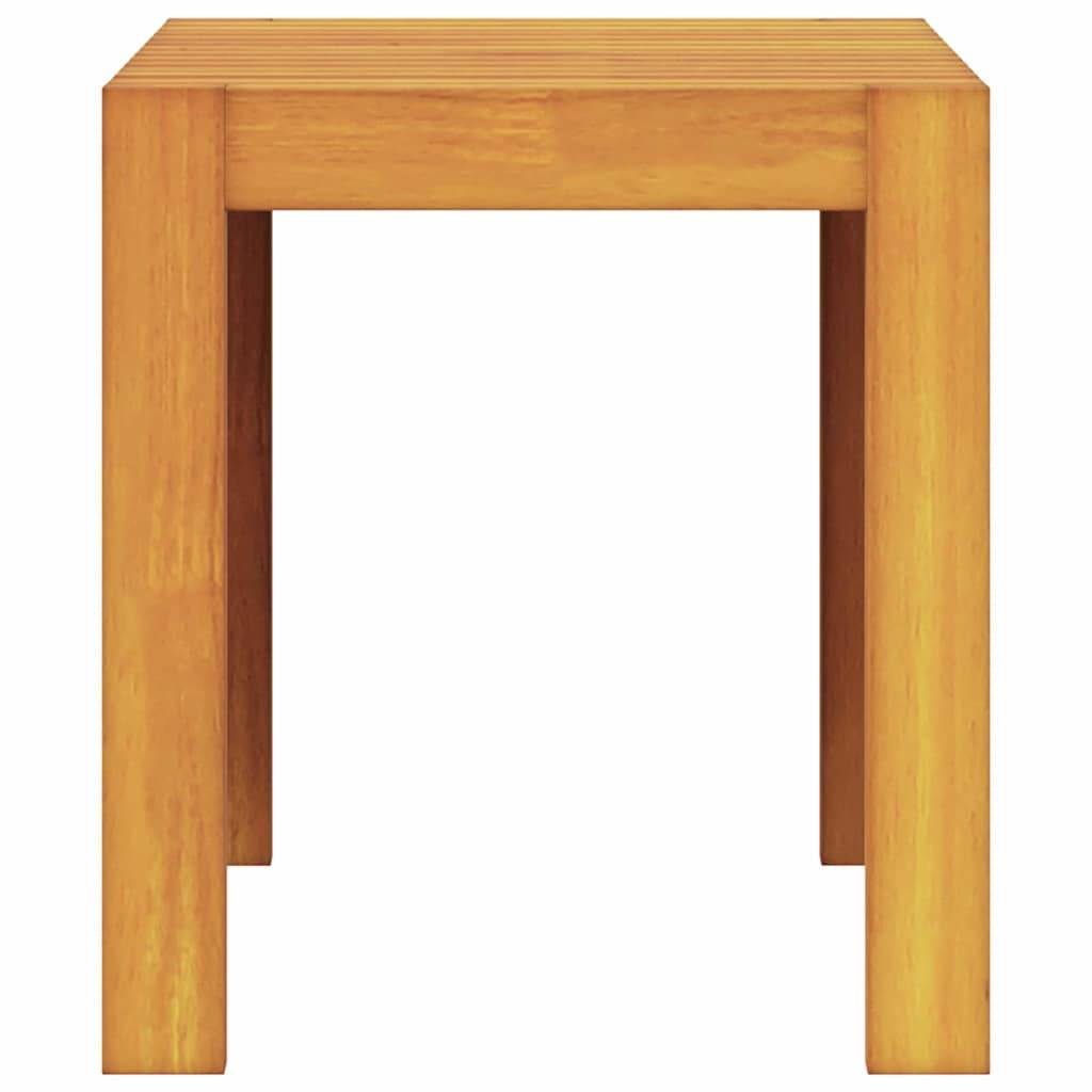 ComfortXL - Petite Table d'Appoint en Teck Massif, Bout de Canapé d'Extérieur 43x36cm – ComfortXL Outdoor Living - Image 4