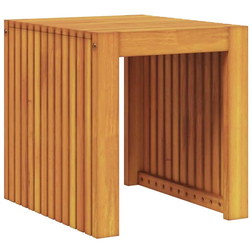 ComfortXL - Petite Table d'Appoint en Teck Massif, Bout de Canapé d'Extérieur 43x36cm – ComfortXL Outdoor Living - Image 2