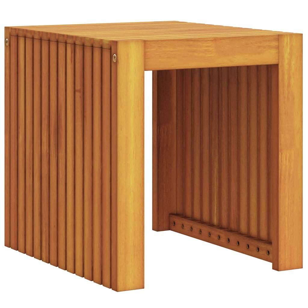 ComfortXL - Petite Table d'Appoint en Teck Massif, Bout de Canapé d'Extérieur 43x36cm – ComfortXL Outdoor Living - Image 6