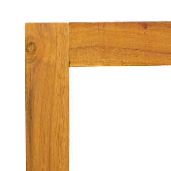 ComfortXL - Petite Table d'Appoint en Teck Massif, Bout de Canapé d'Extérieur 43x36cm – ComfortXL Outdoor Living - Image 8
