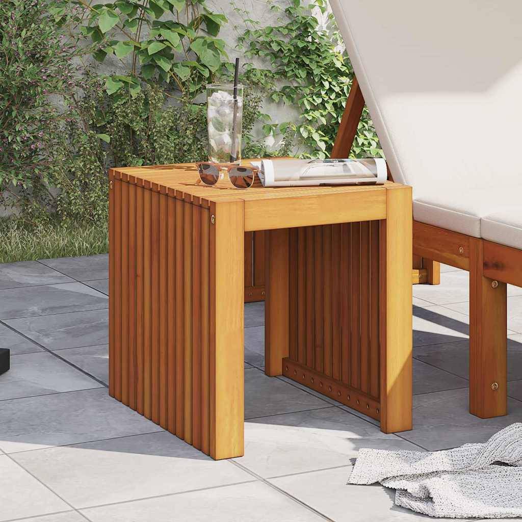 ComfortXL - Petite Table d'Appoint en Teck Massif, Bout de Canapé d'Extérieur 43x36cm – ComfortXL Outdoor Living - Image 3
