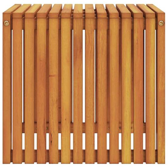 ComfortXL - Petite Table d'Appoint en Teck Massif, Bout de Canapé d'Extérieur 43x36cm – ComfortXL Outdoor Living - Image 5