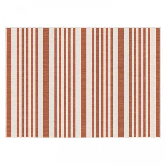 Oviala - Tapis d'extérieur en polypropylène 200 x 290 cm terracotta Kilma - Oviala - Imagen 3