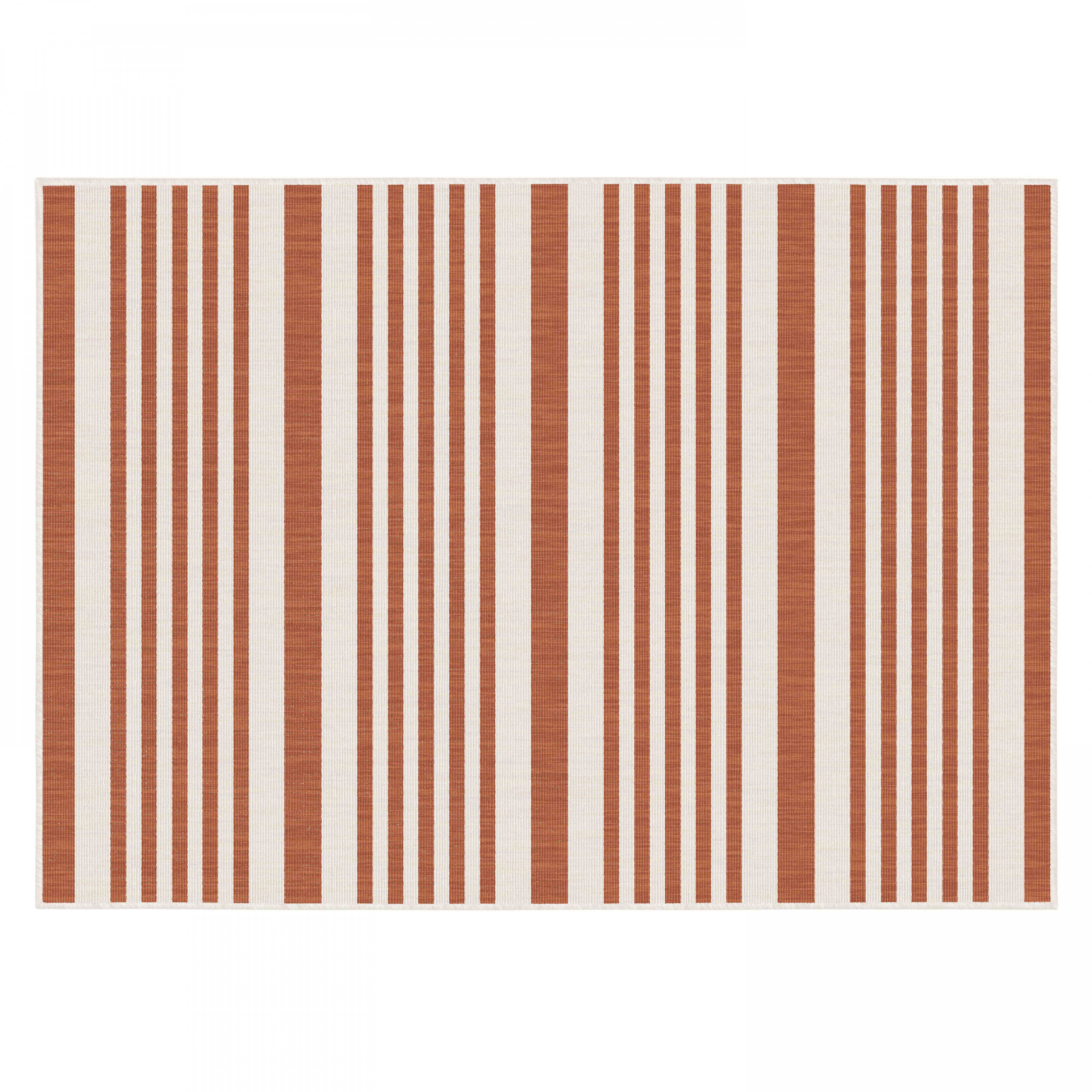 Oviala - Tapis d'extérieur en polypropylène 200 x 290 cm terracotta Kilma - Oviala - Imagen 3