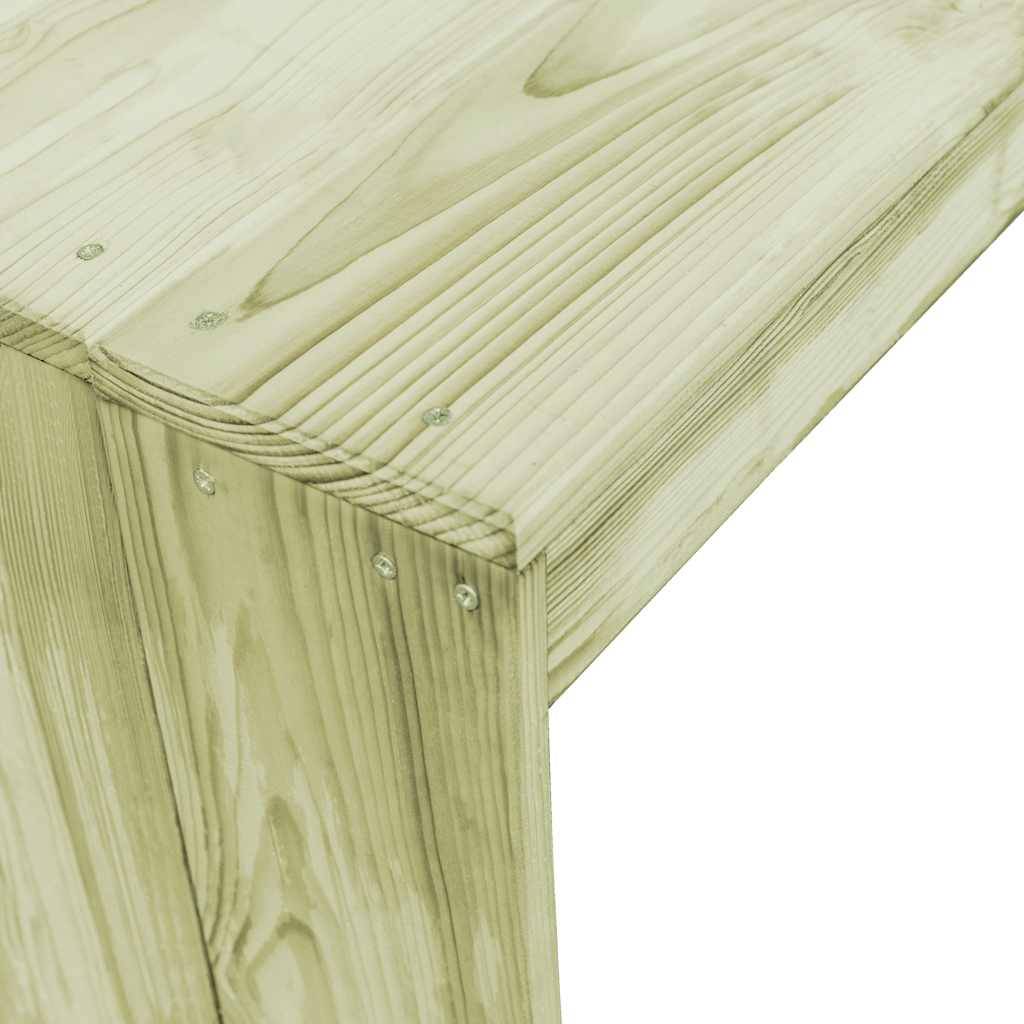 Vidaxl - Table de bar 170x60x110 cm Pin imprégné vidaXL 44902 - Imagen 5