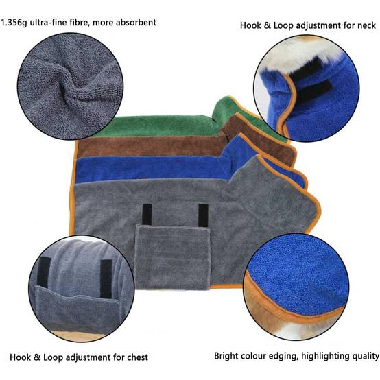DtopbuyAge - Peignoir Séchant pour Chien - Séchage Rapide et Absorbant DtopbuyAge - Image 4