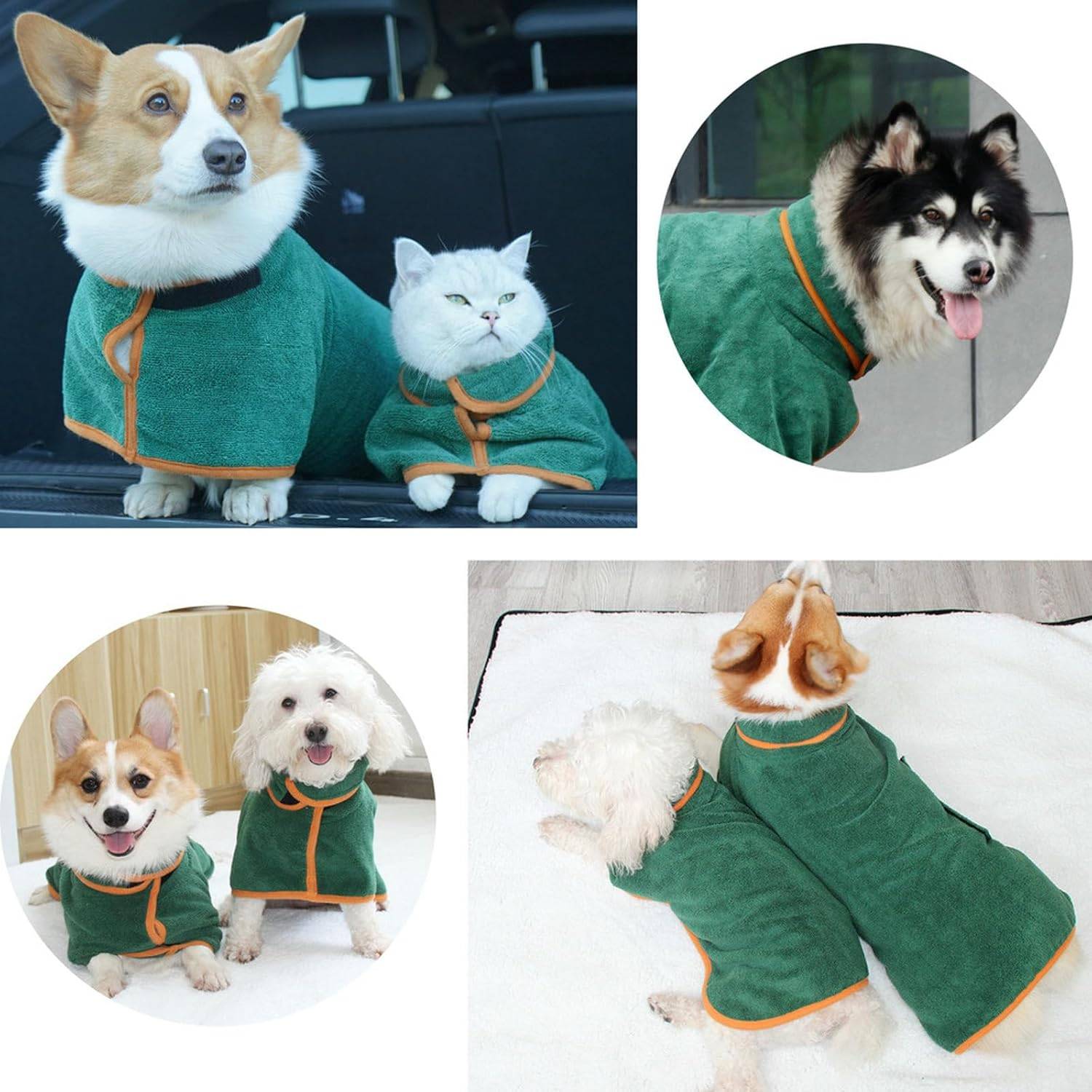 DtopbuyAge - Peignoir Séchant pour Chien - Séchage Rapide et Absorbant DtopbuyAge - Image 5