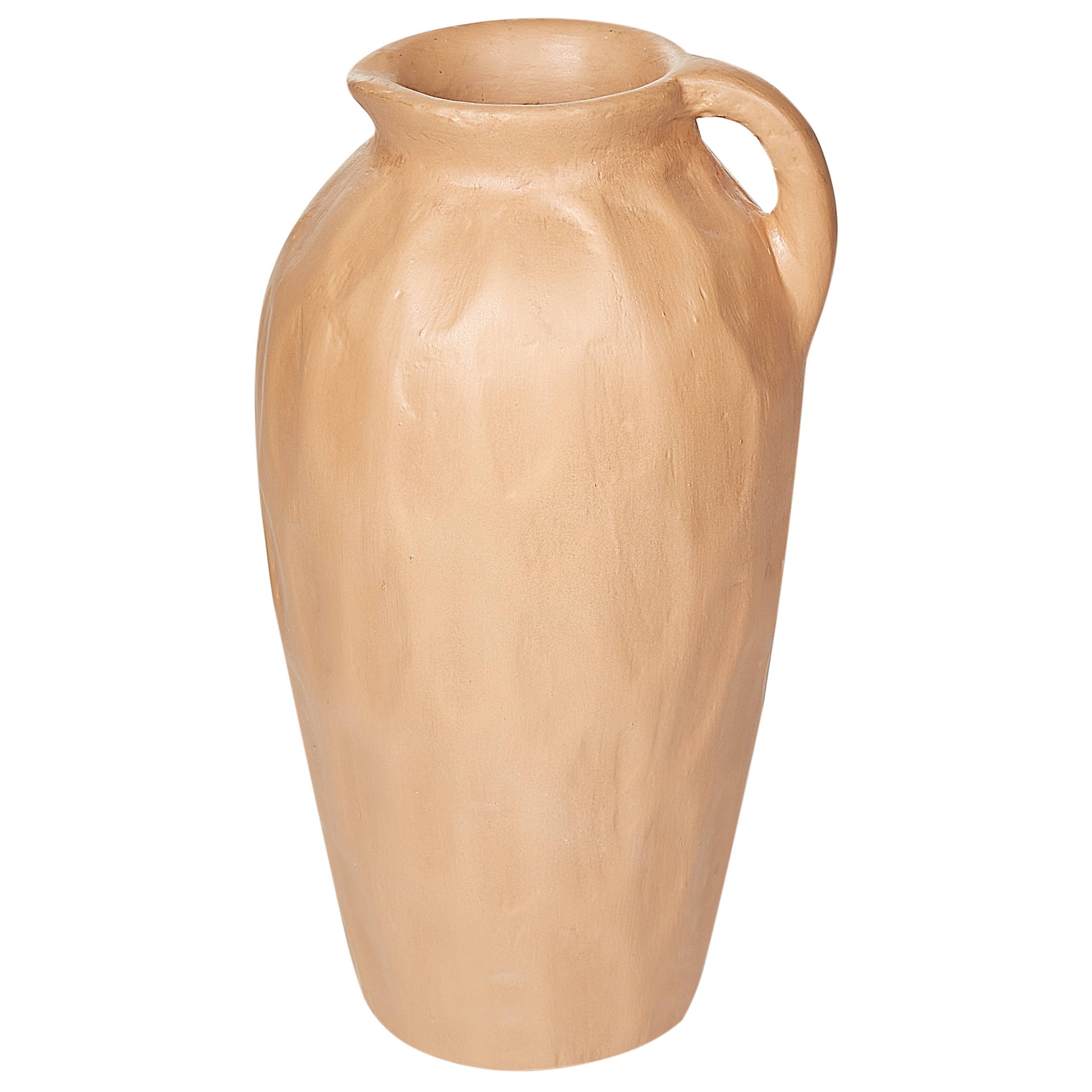 Beliani - Vase décoratif Terre cuite Beige foncé TAIPING - 22x22x46- Beliani - Image 2