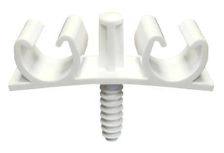 Fixation de tubes multicouche, PER et cuivre gainé ING FIXATION FIX-RING Multi double - Ø 16 à 20 mm - Boîte de 50 pièces - A332000 - Imagen 3