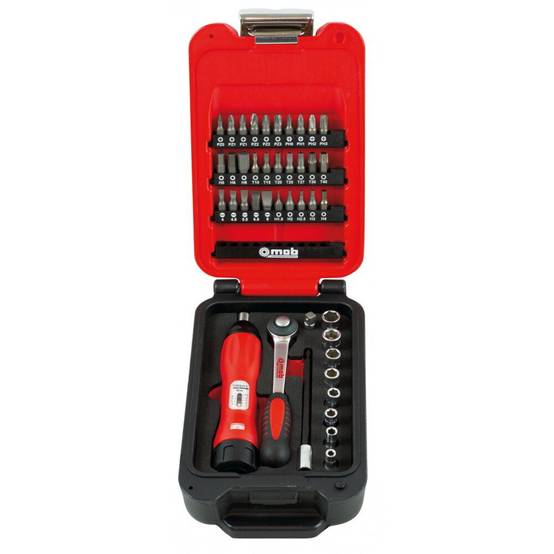 Box tournevis dynamométrique 1/4'' 42 pièces -MOB - Image 1