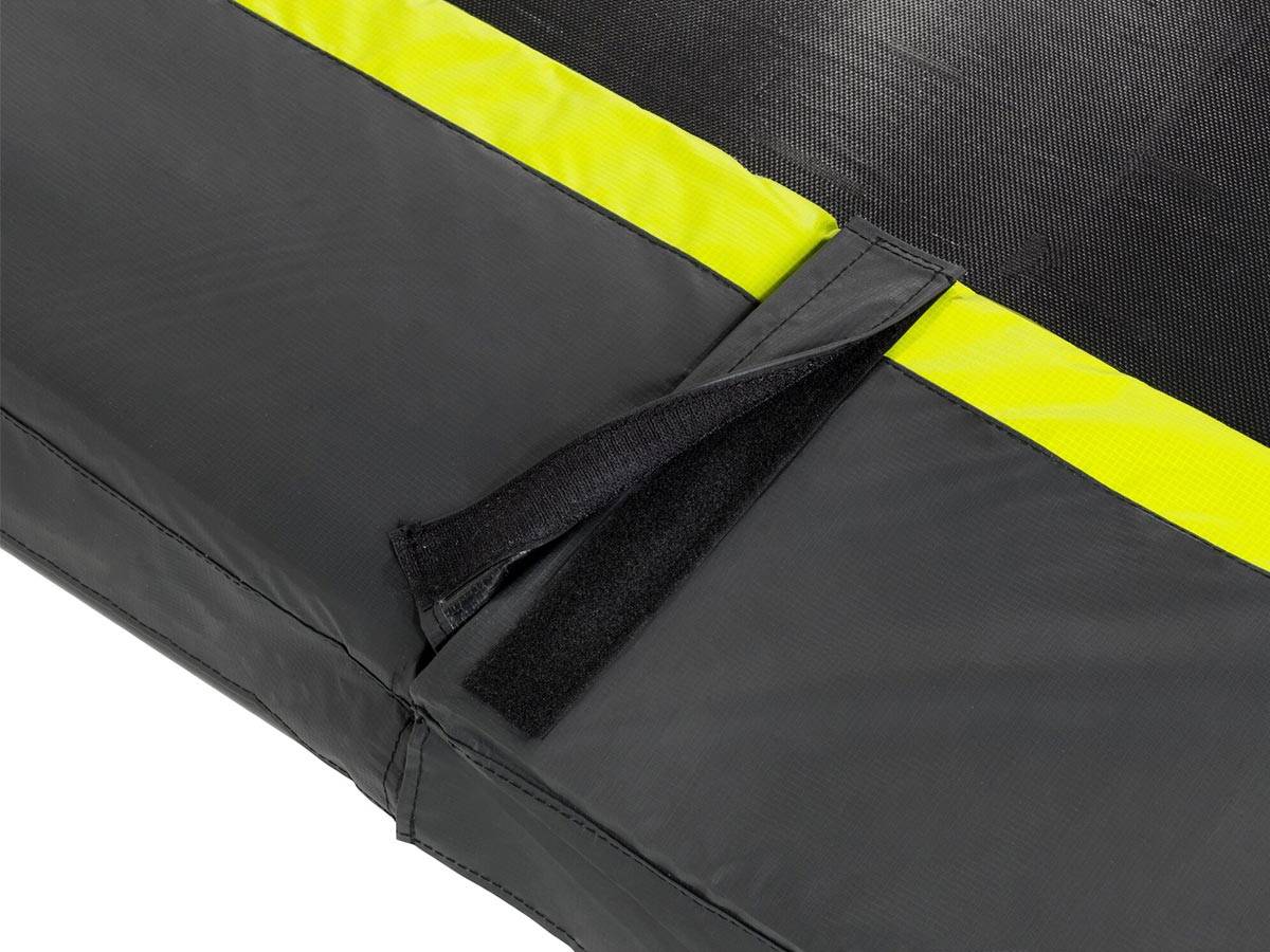 Exit Toys - Trampoline enterré Silhouette Ø 3,66 m avec filet de sécurité Noir - Exit Toys - Imagen 3