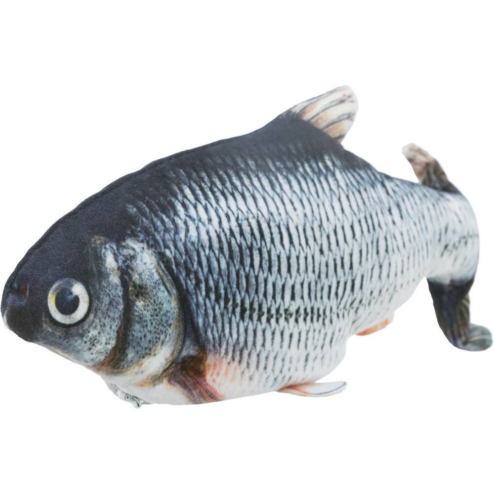 Poisson frétillant avec catnip, rechargeable par usb pour chats - Imagen 3