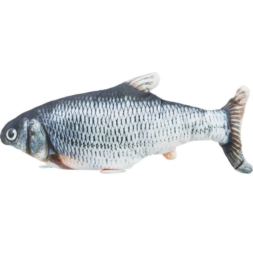 Poisson frétillant avec catnip, rechargeable par usb pour chats - Imagen 5