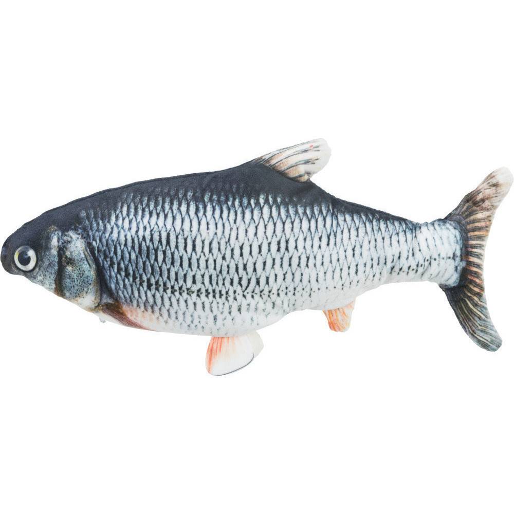 Poisson frétillant avec catnip, rechargeable par usb pour chats - Imagen 1