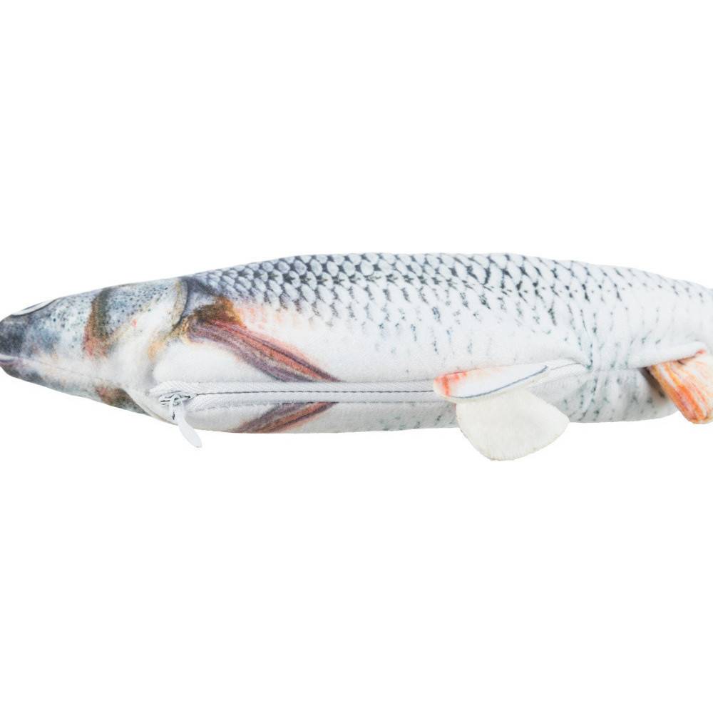 Poisson frétillant avec catnip, rechargeable par usb pour chats - Imagen 7