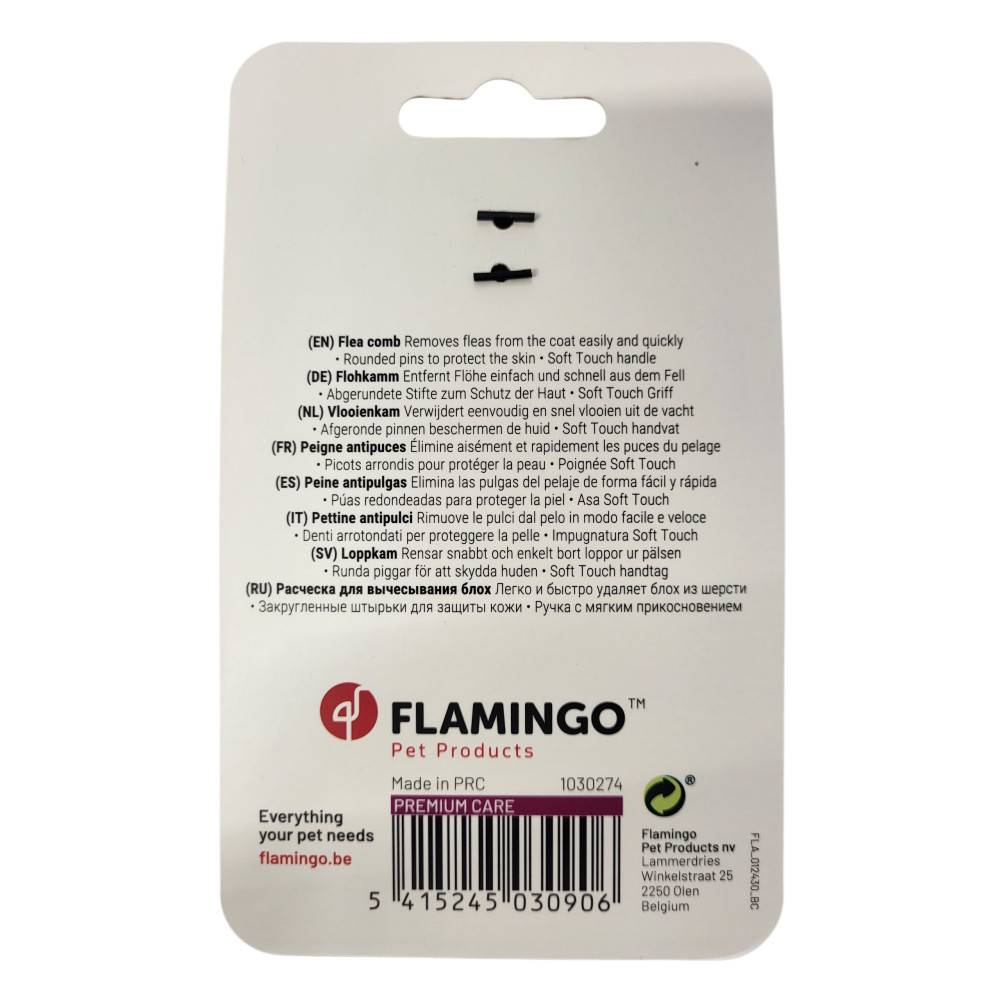 Peigne à puces 7 cm pour chat et chien - Image 3
