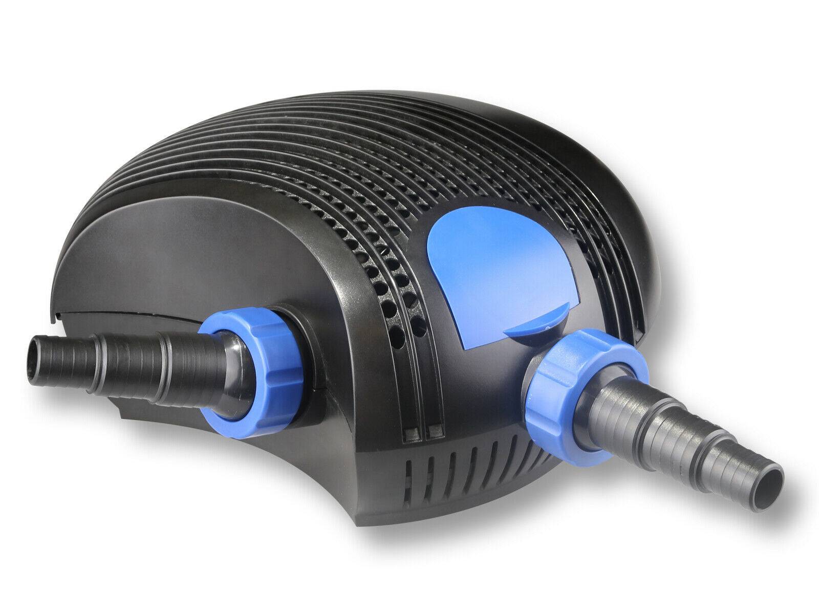 Helloshop26 - Pompe à eau de bassin filtre filtration koi cours d'eau eco 12000 litres par heure 100 watts - Imagen 1