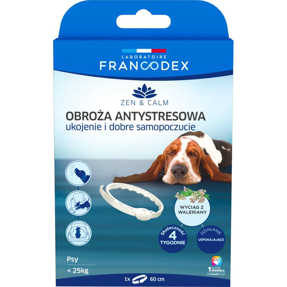 Francodex - Collier anti-stress 60 cm apaisement et bien-être pour chien - Image 5
