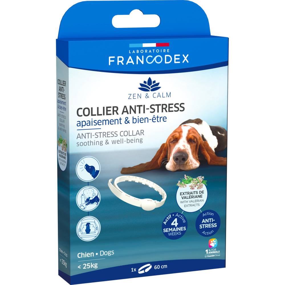 Francodex - Collier anti-stress 60 cm apaisement et bien-être pour chien - Image 4