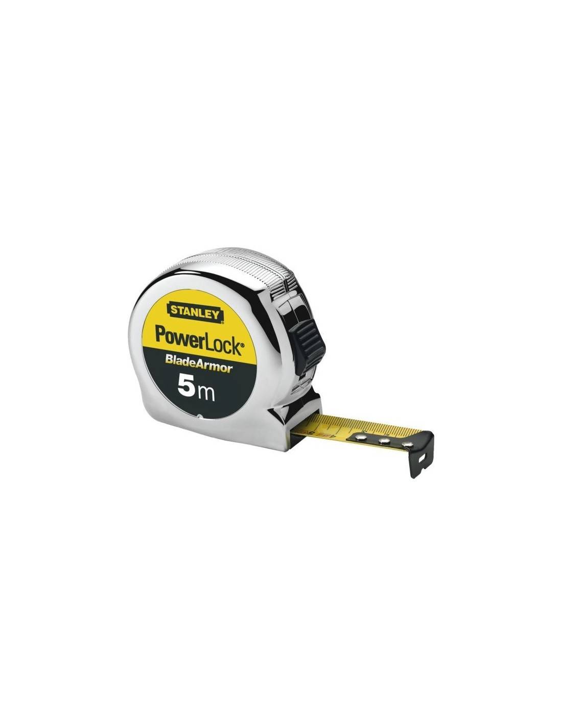 stanley - Mètre Ruban Powerlock 5m Mesure Précise, Verrouillage Powerlock - Générique
