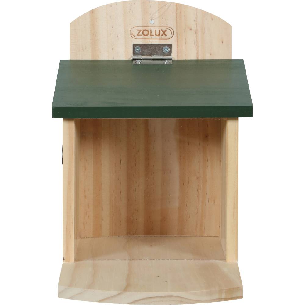 Zolux - Comedero de madera para ardilla - Imagen 2