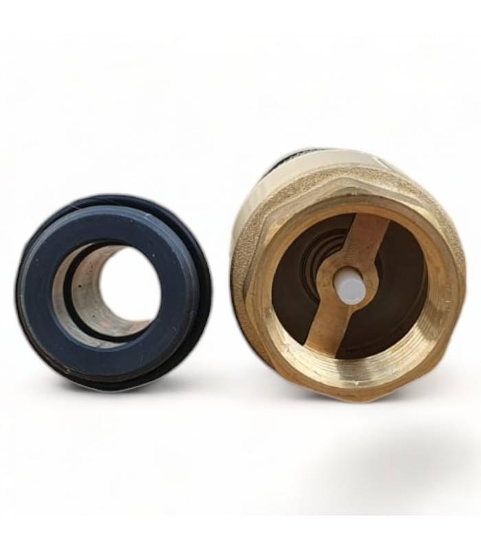Clapet anti retour en laiton avec crépine et manchette, pour pompe - 1 pouce (25 mm) - Imagen 2