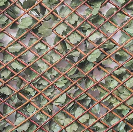 James Grass - France Green - Treillis extensible feuilles de lierre, Long 4 m, Hauteur 1 m - Imagen 4
