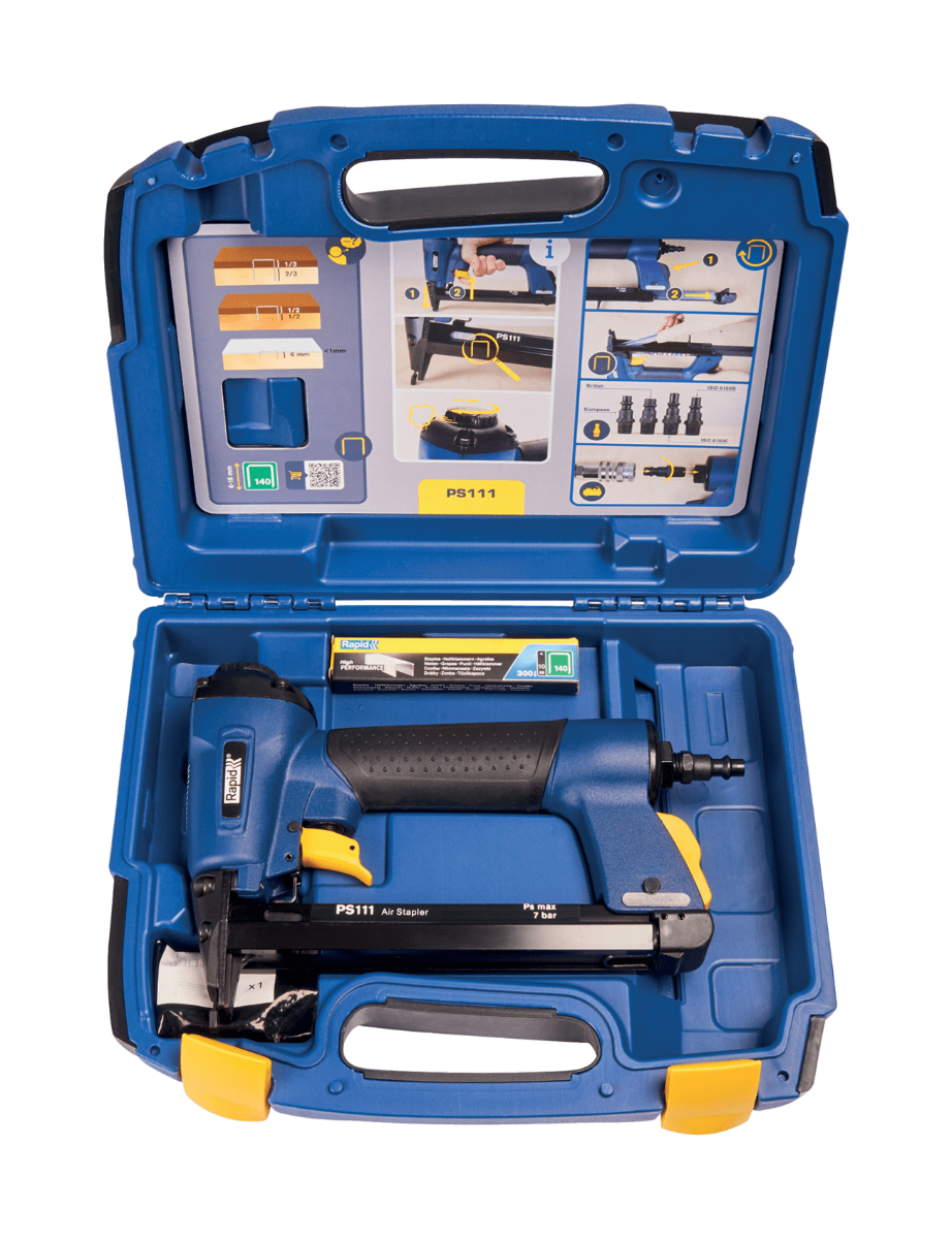 Agrafeuse pneumatique PS111 pour agrafes 140/6-16 mm - Coffret - RAPID-ISABERG - 5000052 - Imagen 4