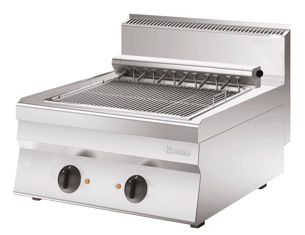 Grill nervuré en fonte électrique - Série 650 Snack - Bartscher - Image 1