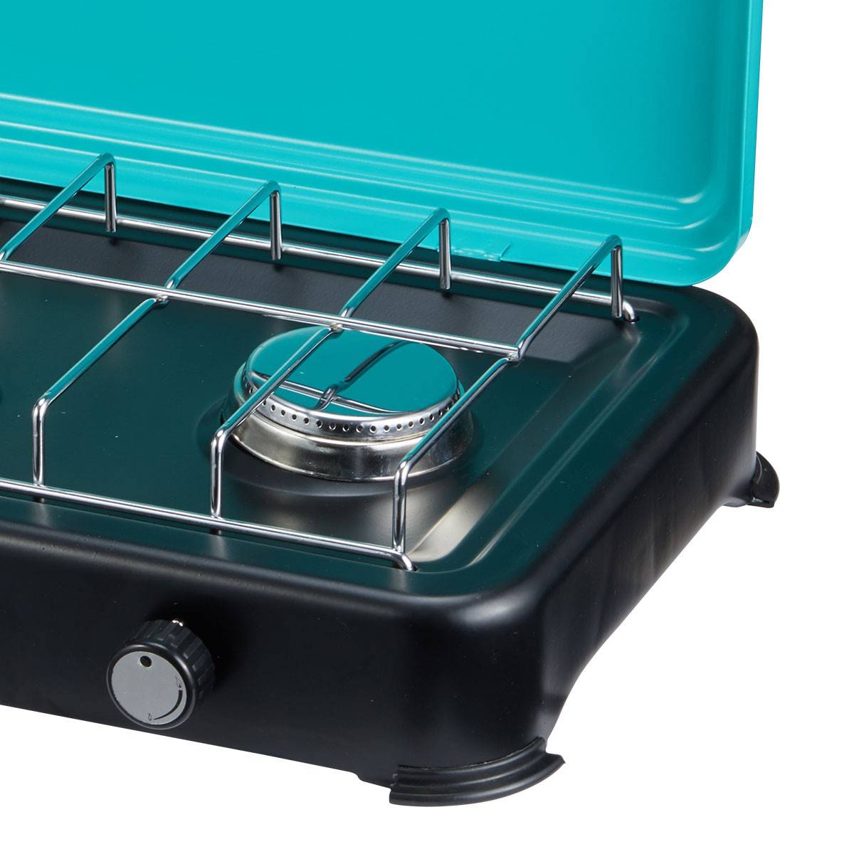 Plaque de cuisson gaz 3 feux 3000W Table de cuisson portable + Tuyau butane/propane INTEC - Imagen 8