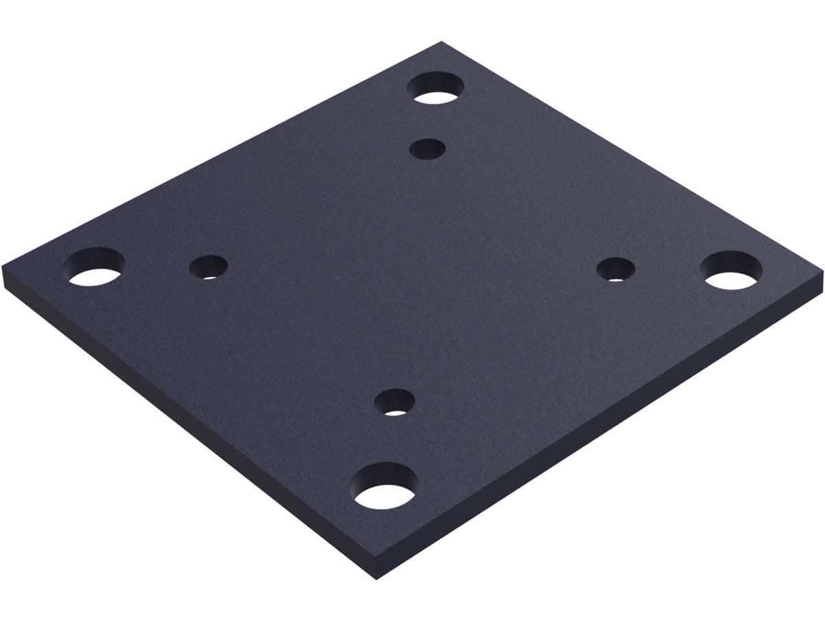 Habitat Et Jardin - Kit Clôture 1.6 X 1.6 M Composite Et Aluminium + Profilés De Finitions - Kit De Fixation Offert - Gris -habitat Et Jardin - Imagen 4