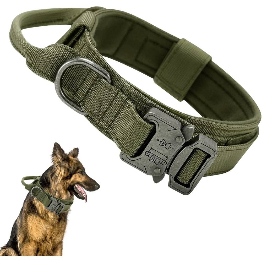 Collier pour chien vert XL - MCBOSON - Image 1