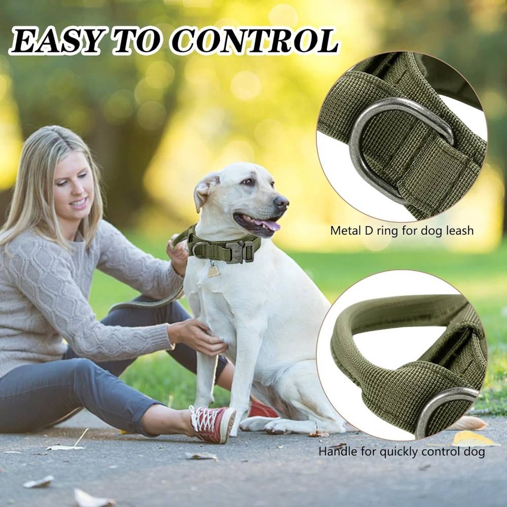 Collier pour chien vert XL - MCBOSON - Image 4